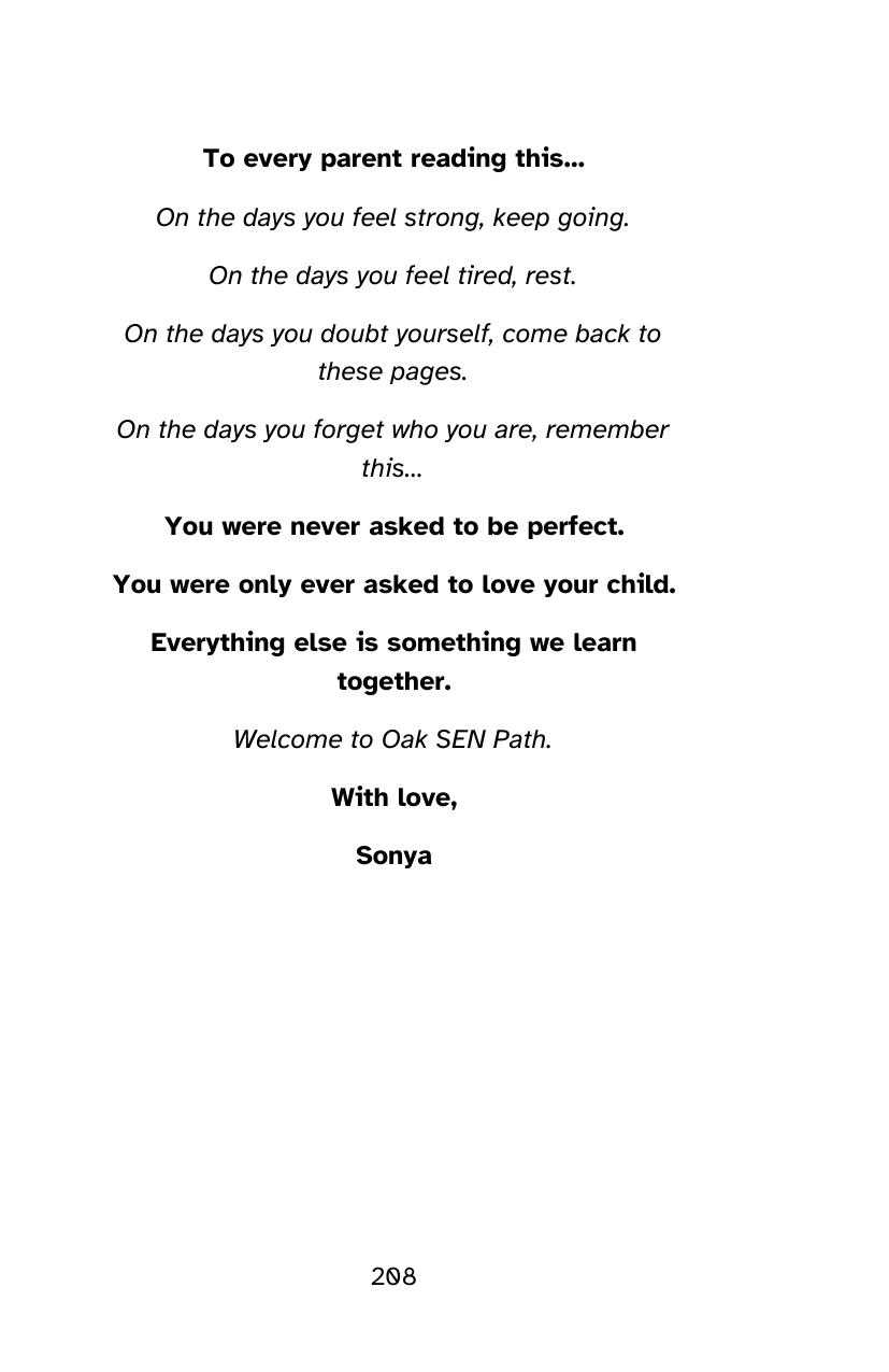 The SEND Family Handbook - back cover